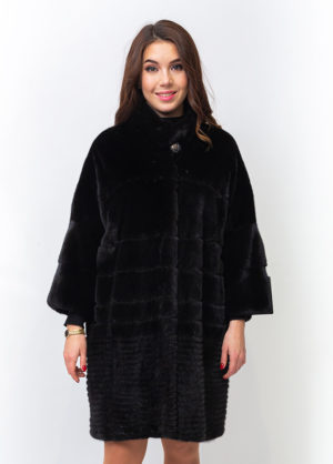 Шуба из норки Black Nafa Donatella 1001177